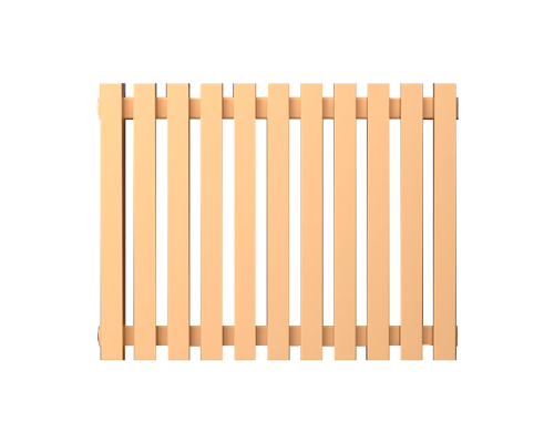 Радиатор КЗТО QUADRUM 40 V 500-6 Светло-бежевый муар Радиатор КЗТО QUADRUM 40 V 500-6 Светло-бежевый муар