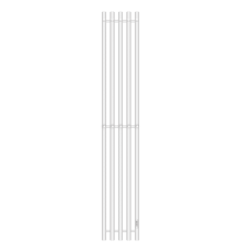 Полотенцесушитель электрический Primoclima Sol R E White 150*24 5