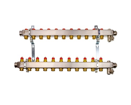 Комплект коллекторов Danfoss SSM-11 для 11 контуров Комплект коллекторов Danfoss SSM-11 для 11 контуров