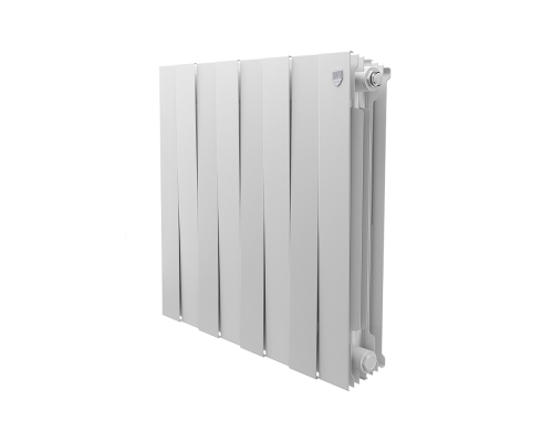 Секционный биметаллический радиатор Royal Thermo PianoForte 500, Bianco Traffico, секций 8 Секционный биметаллический радиатор Royal Thermo PianoForte 500, Bianco Traffico, секций 8