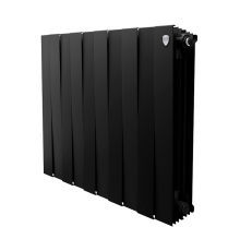 Секционный биметаллический радиатор Royal Thermo PianoForte 500, Noir Sable, количество секций 10