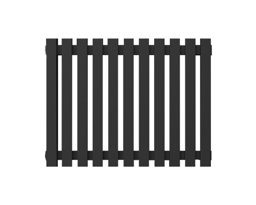 Радиатор КЗТО QUADRUM 40 V 750-11 Структурный черный шелк
