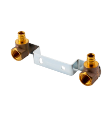 Водорозетка UPONOR SMART AQUA Q&E под крепёжную пластину 16-RP1/2