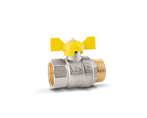 Кран шаровой латунный LD Pride 47.25.B-Н.Б.GAS