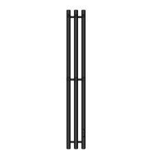 Полотенцесушитель электрический Primoclima Sol R E Black 120*12 3