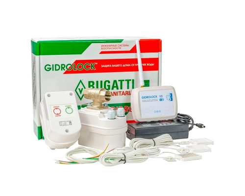Комплект Gidrolock WIFI WINNER BUGATTI 1/2 Комплект Gidrolock WIFI WINNER BUGATTI 1/2