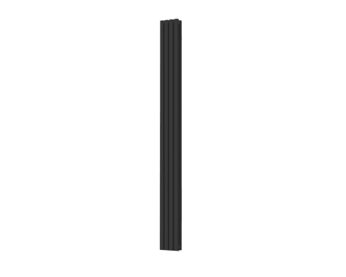 Радиатор КЗТО QUADRUM 30 V 2- 1750-4 RAL1T103S9005 (черный матовый муар) Радиатор КЗТО QUADRUM 30 V 2- 1750-4 RAL1T103S9005 (черный матовый муар)