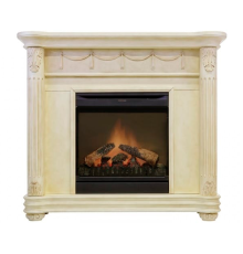 Каминокомплект Dimplex Rome 1003х1115х381 - Белый с бронзой