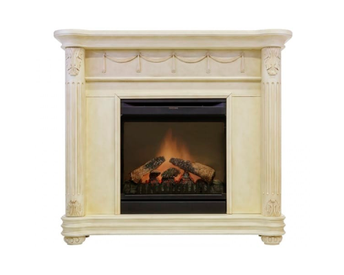 Каминокомплект Dimplex Rome 1003х1115х381 - Белый с бронзой Каминокомплект Dimplex Rome 1003х1115х381 - Белый с бронзой