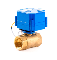 Шаровой кран БАСТИОН AquaBast 1'' с электроприводом, 12V