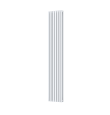 Радиатор КЗТО QUADRUM 30 V 2- 1750-10 RAL1T104S9016 (белый муар)