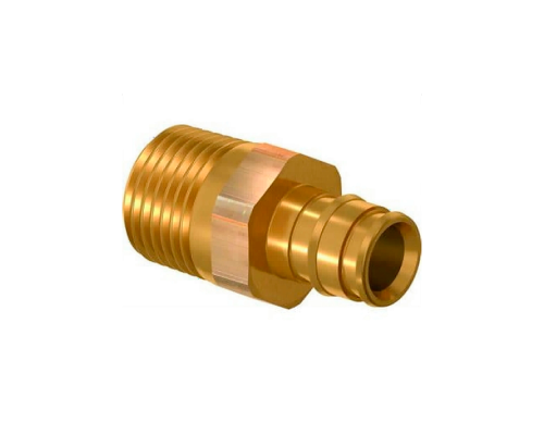 Штуцер UPONOR Q&E с наружной резьбой 16-R1/2 Штуцер UPONOR Q&E с наружной резьбой 16-R1/2