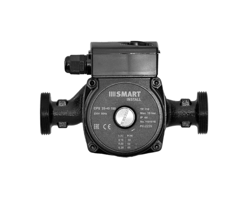 Циркуляционный насос Smart Install CPS 25-40 180 3-х скоростной Циркуляционный насос Smart Install CPS 25-40 180 3-х скоростной