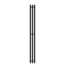 Полотенцесушитель электрический Primoclima Sol R C E Black 150*12 3