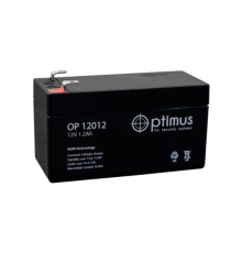 Аккумулятор резервного питания ZONT Optimus OP12012, 1.2 A/h