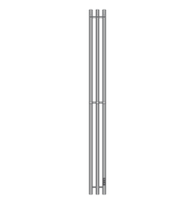 Полотенцесушитель электрический Primoclima Sol R E Graphite 150*12 3