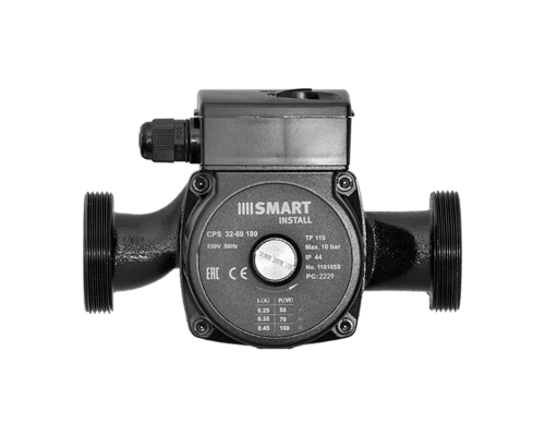 Циркуляционный насос Smart Install CPS 32-60 180 3-х скоростной Циркуляционный насос Smart Install CPS 32-60 180 3-х скоростной