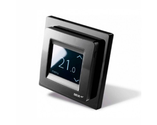 Терморегулятор DEVIreg™ Touch с комбинацией датчиков, черный, 16А Терморегулятор DEVIreg™ Touch с комбинацией датчиков, черный, 16А