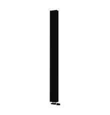 Радиатор КЗТО QUADRUM 30 V 2- 1750-4 UT RALTP26X-M215249005 (структурный шелк черный)