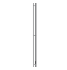Полотенцесушитель электрический Primoclima Sol R E Graphite 150*6 2