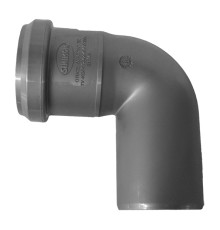 Отвод п/п канализационный Sinikon D110x87º