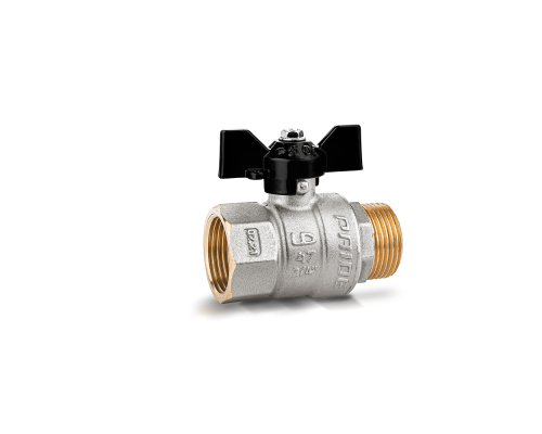 Кран шаровой латунный LD Pride 47.20.B-Н.Б Кран шаровой латунный LD Pride 47.20.B-Н.Б