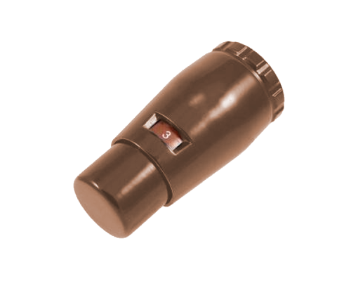 Термостатическая головка Schlosser MINI SH M30*1,5, Ral 8017 Термостатическая головка Schlosser MINI SH M30*1,5, Ral 8017