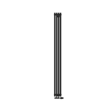 Радиатор КЗТО QUADRUM 30 V 1- 1750-4 RT RAL1T103S9005 (черный матовый муар)