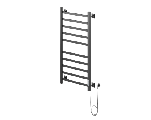 Полотенцесушитель электрический НИКА STEP 1 100/50, Ral 9005 Полотенцесушитель электрический НИКА STEP 1 100/50, Ral 9005
