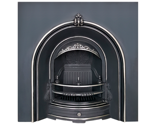 Камин EXEMET Camelia 965x965x245, черный с полировкой элементов Камин EXEMET Camelia 965x965x245, черный с полировкой элементов