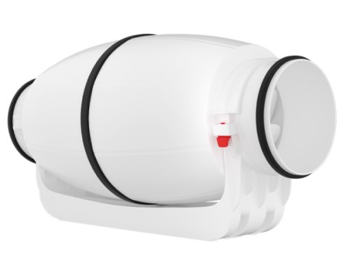 Круглый канальный вентилятор в шумоизолированном корпусе серии LS-125-V