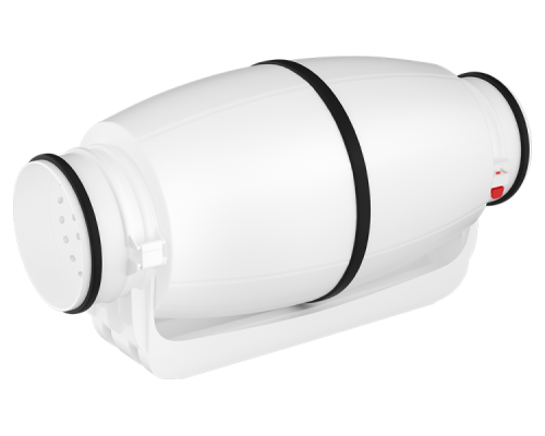 Круглый канальный вентилятор в шумоизолированном корпусе серии LS-125-V