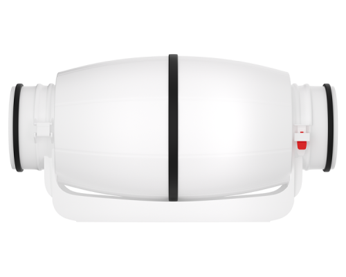 Круглый канальный вентилятор в шумоизолированном корпусе серии LS-125-V