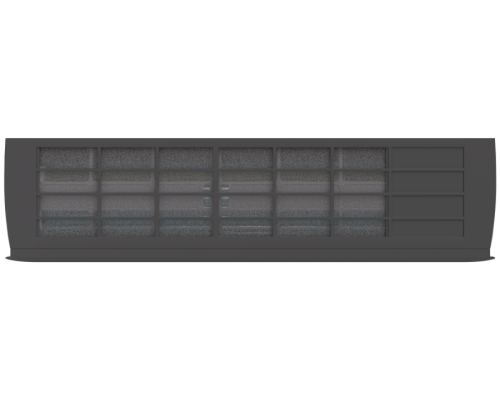 Внутренние блоки настенного типа для мульти сплит-систем SENSEI NERO SHINKIRIGAMI RAM-I-SNN35HP.W02/S