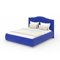 Кровать Димакс Эридан с п/м синяя