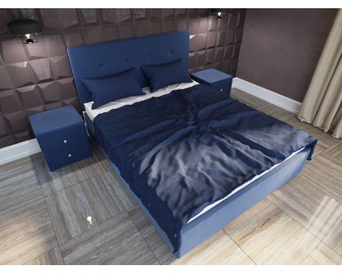 Кровать Димакс Норма синяя - комфорт и стиль в вашей спальне