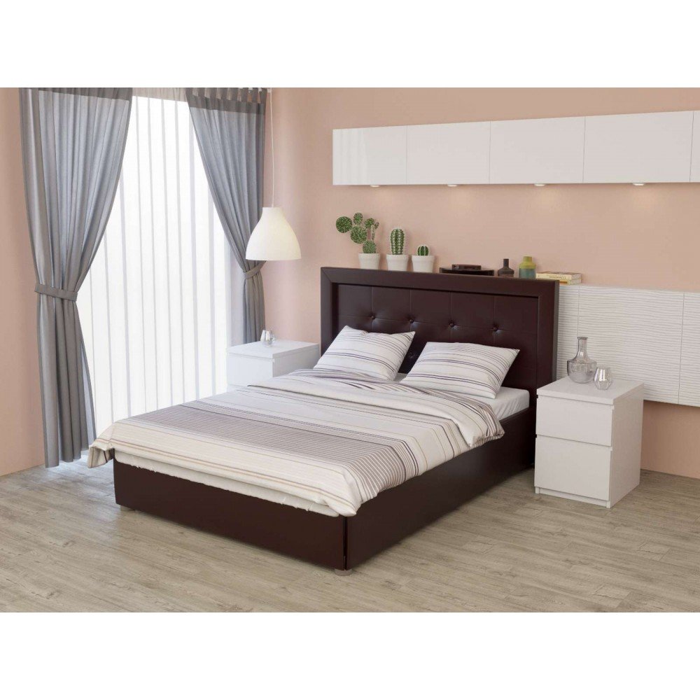 Кровать Димакс Норма+ коричневая