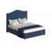 Кровать Димакс Сальвадор с п/м синяя - стильная и удобная мебель для вашей спальни