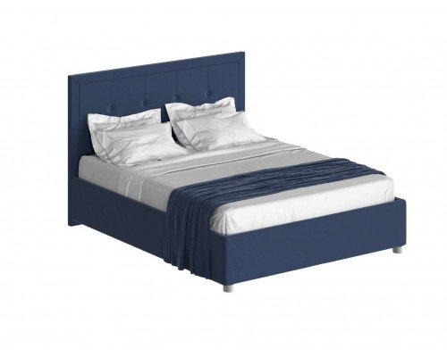 Кровать Димакс Норма+ с п/м синяя - комфорт и функциональность