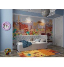 Кровать Димакс Бриони серая - комфорт и стиль для вашей спальни