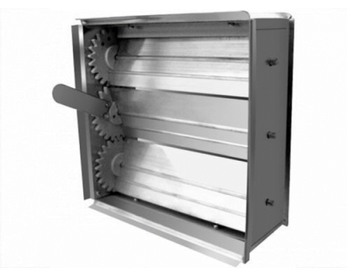 Клапан расхода серии D 454*454 для решетки 4 CA