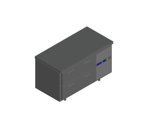 СТОЛ С ОХЛАЖД.ШКАФОМ HICOLD GN22/TN O