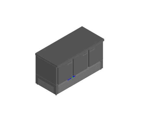 Стол с охлаждающим шкафом HICOLD GNE111/TN O