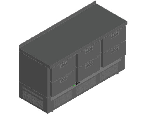 СТОЛ С ОХЛАЖД.ШКАФОМ HICOLD SNE 222/TN