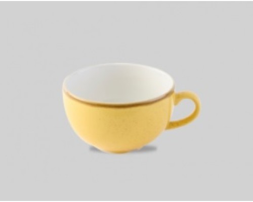 Чашка Cappuccino 227мл Stonecast, цвет Mustard Seed Yellow SMSSCB201