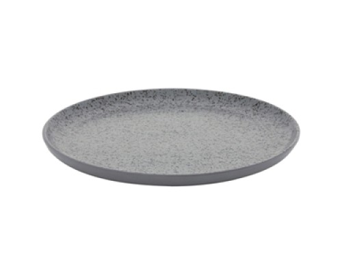 Тарелка мелкая FLAT Shape GRAY 26см Oxford 136446, AO02-1C06