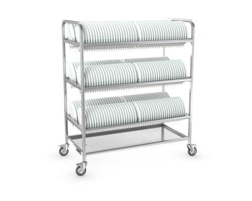 ТЕЛЕЖКА ДЛЯ ТАРЕЛОК  ТТ-Л-3-1200.600-02 (ТТ-3) ТЕЛЕЖКА ДЛЯ ТАРЕЛОК  ТТ-Л-3-1200.600-02 (ТТ-3)