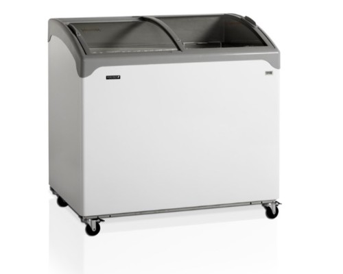 ЛАРЬ МОР.СО СТЕКЛ.КРЫШ.TEFCOLD NIC300SCEB