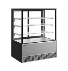 ВИТРИНА КОНДИТЕРСКАЯ KAYMAN KВК-950М ЛЮКС КВАДРО ЧЕРНЫЙ