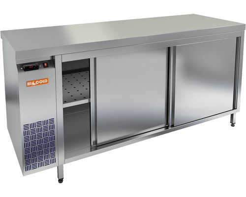 СТОЛ С ТЕПЛОВЫМ ШКАФОМ HICOLD TS 17 GN O